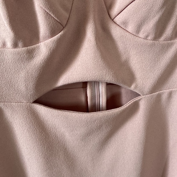 New Pink Lulu’s Celebrate You Mini Dress Large BodyCon Tight Stretchy Short - Picture 4 of 11